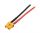 XT30 Buchse mit Kabel,  Goldkontakte
