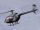 Hughes 500 E -Rumpf für 400er RC-Hubschrauber