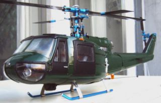 Bell UH1C-Rumpf für 400er, T-Rex, Dragonfly36 etc