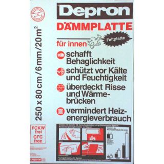 1 Karton Depron Dämmplatten 6 mm, 20m²,  incl. Versand