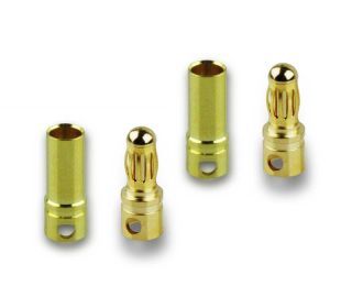 Goldstecker, 3.5mm, 2 Paare