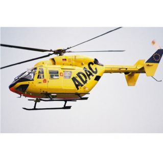 Bk117 Rumpf für 130er RC-Hubschrauber
